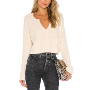 Lovers And Friends 'Iggy' White Sweater Size S